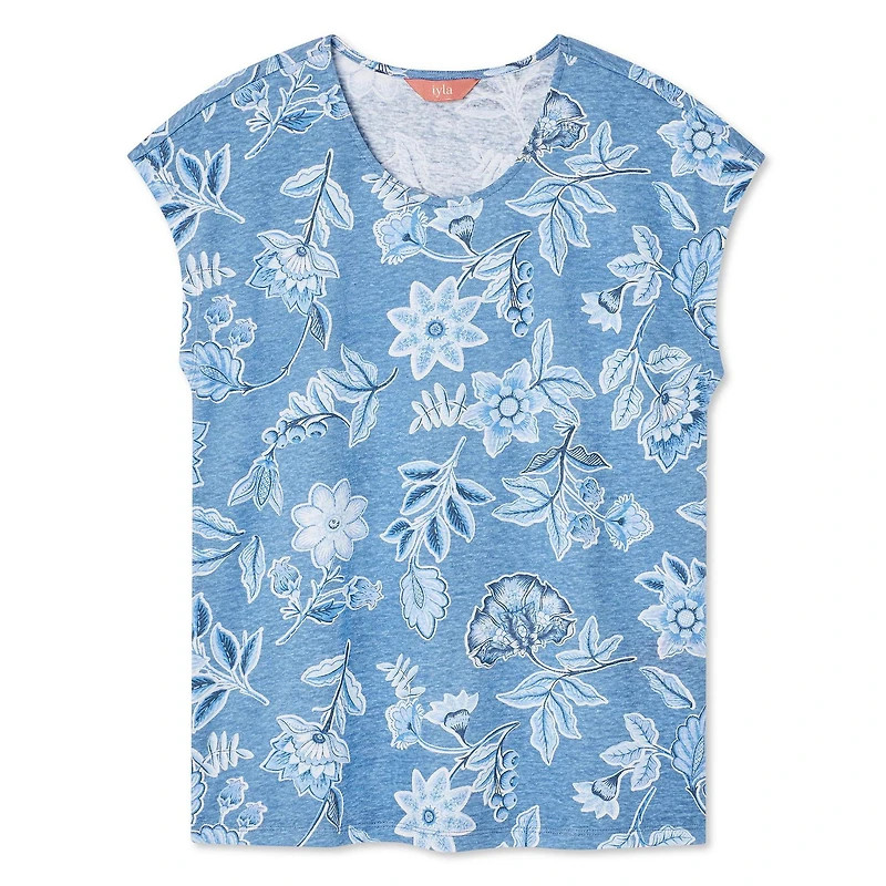 Iyla Women's Linen Tee
