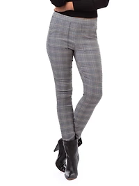 Jordache Women's Side Zip Utility Pull On Legging