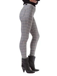 Jordache Women's Side Zip Utility Pull On Legging