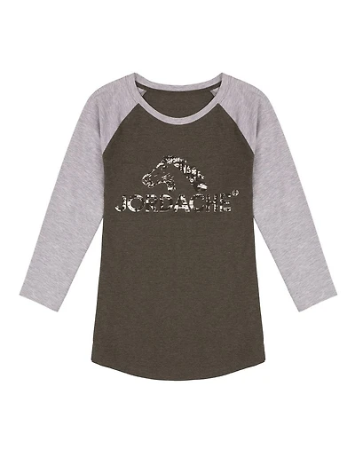 Jordache Women's Baseball Tee