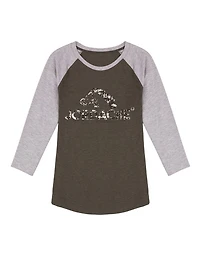 Jordache Women's Baseball Tee