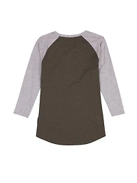 Jordache Women's Baseball Tee