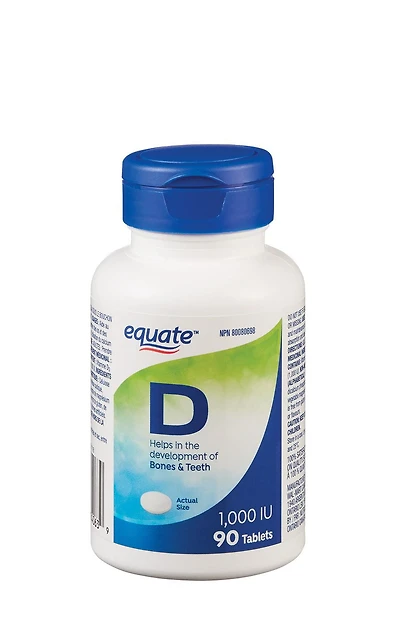 Equate Vitamine 1000 UI
