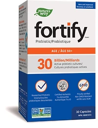 Nature’s Way fortify Age 50+ Probiotic, 30 Billion CFU