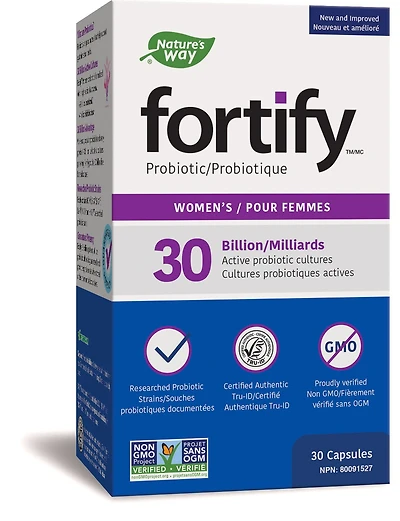 Capsule probiotique Primadophilus Fortify de Nature's Way pour femmes