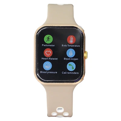 Montre intelligente iTIME ELITE Santé et remise en forme avec moniteur de fréquence cardiaque et température corporelle