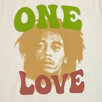 Bob Marley Ensemble pyjama pour homme. Cet ensemble de pyjama pour homme se compose d'un t-shirt à manches courtes et d'un short en jacquard avec taille élastique et