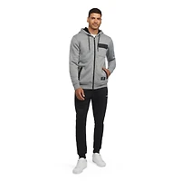 Marc Ecko Men’s Quilted Zip Up Hoodie