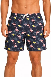 Men's Under Disguise navy swim shorts