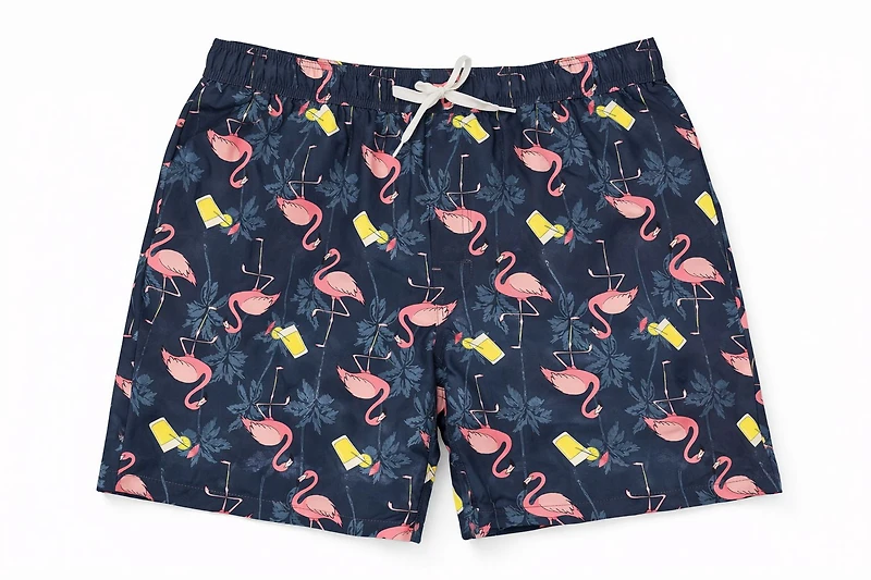 Men's Under Disguise navy swim shorts