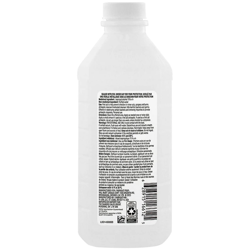 Equate Alcool isopropylique USP 70%