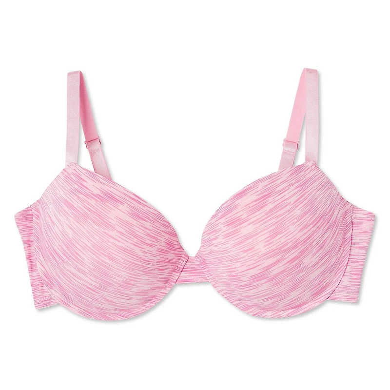 Soutien-gorge chiné pigeonnant moulé George Plus pour femmes Tailles C38-42, D36-42, DD38-42