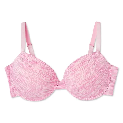 Soutien-gorge chiné pigeonnant moulé George Plus pour femmes Tailles C38-42, D36-42, DD38-42