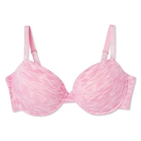 Soutien-gorge chiné pigeonnant moulé George Plus pour femmes Tailles C38-42, D36-42, DD38-42