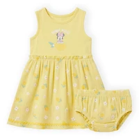 Disney Minnie Mouse Dress with Diaper Cover Set