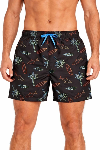 Men’s Under Disguise black swim shorts