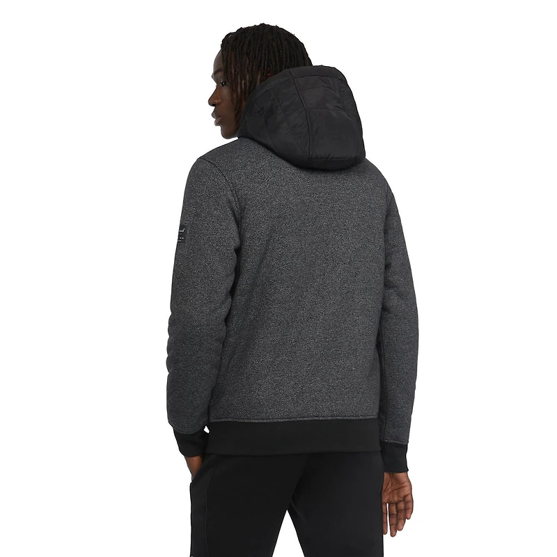 Marc Ecko - Sweat à capuche zippé matelassé pour homme