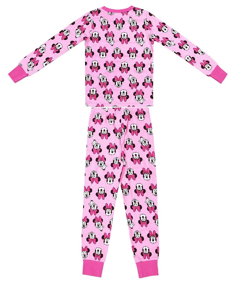 Disney Minnie Mouse Two Piece Pyjama Set for Girls