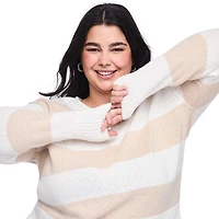 Chandail à encolure ronde Lane Bryant Plus pour femmes