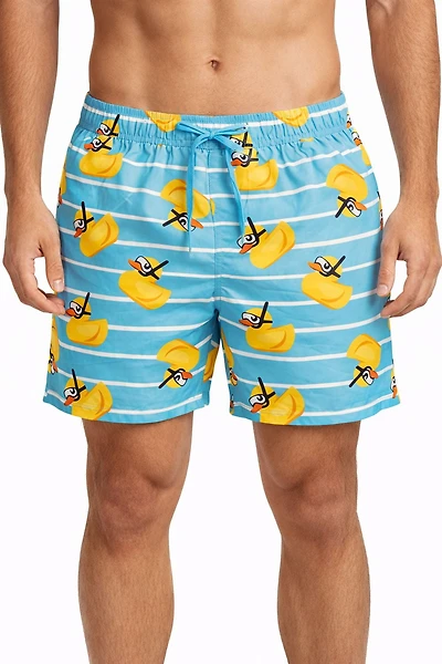 Men's Under Disguise blue swim shorts