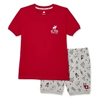 Canadiana Boys' Organic Cotton Pajamas 2-Piece Set
