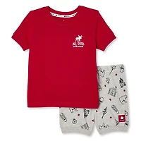 Canadiana Toddler Boys' Organic Cotton Pajamas 2-Piece Set