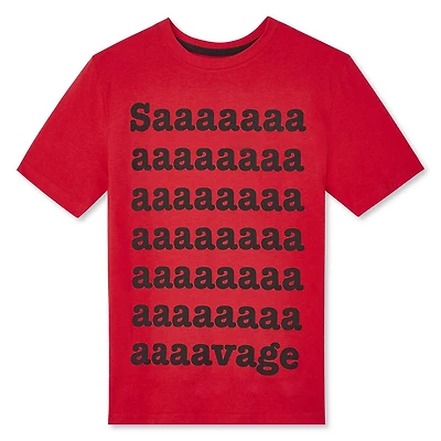 T-shirt avec imprimé humoristique George pour garçons