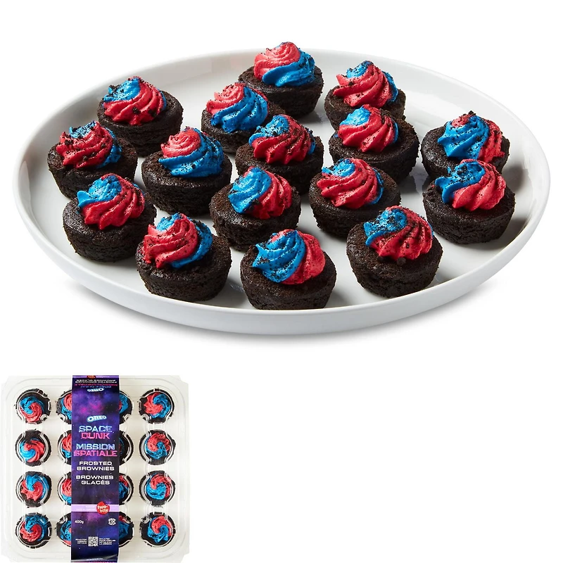 OREO Space Dunk Frosted Brownies, 400 g