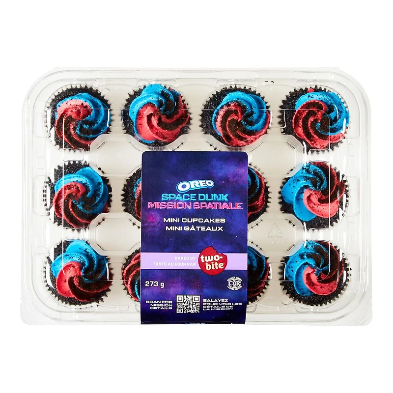 OREO Space Dunk Mini Cupcakes, 273 g