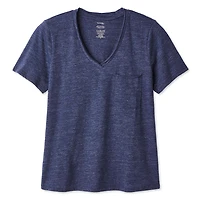 George Women's V-Neck Pocket T-Shirt