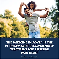 Advil Regular Strength Tablets for Headaches and Pain Relief, 200 mg Ibuprofen, 100 Count, Ibuprofen 200 mg Pain reliever/Fever reducer