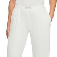 Pantalon de pyjama à jambe large George pour femmes