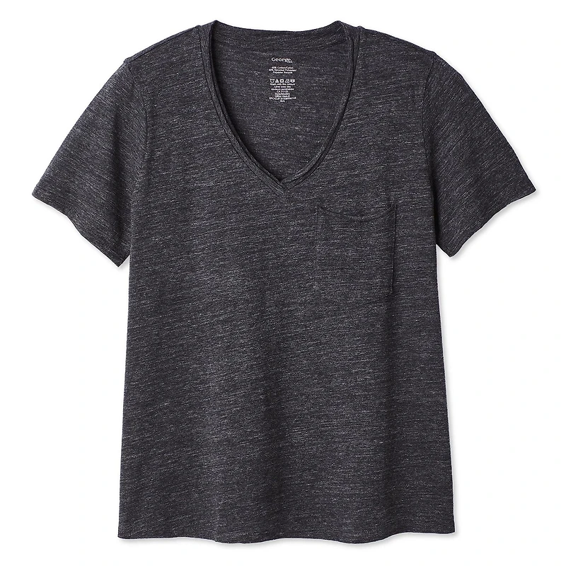 George Women's V-Neck Pocket T-Shirt