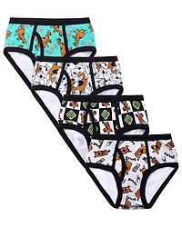 Boys 4 pack Scooby-Doo underwear