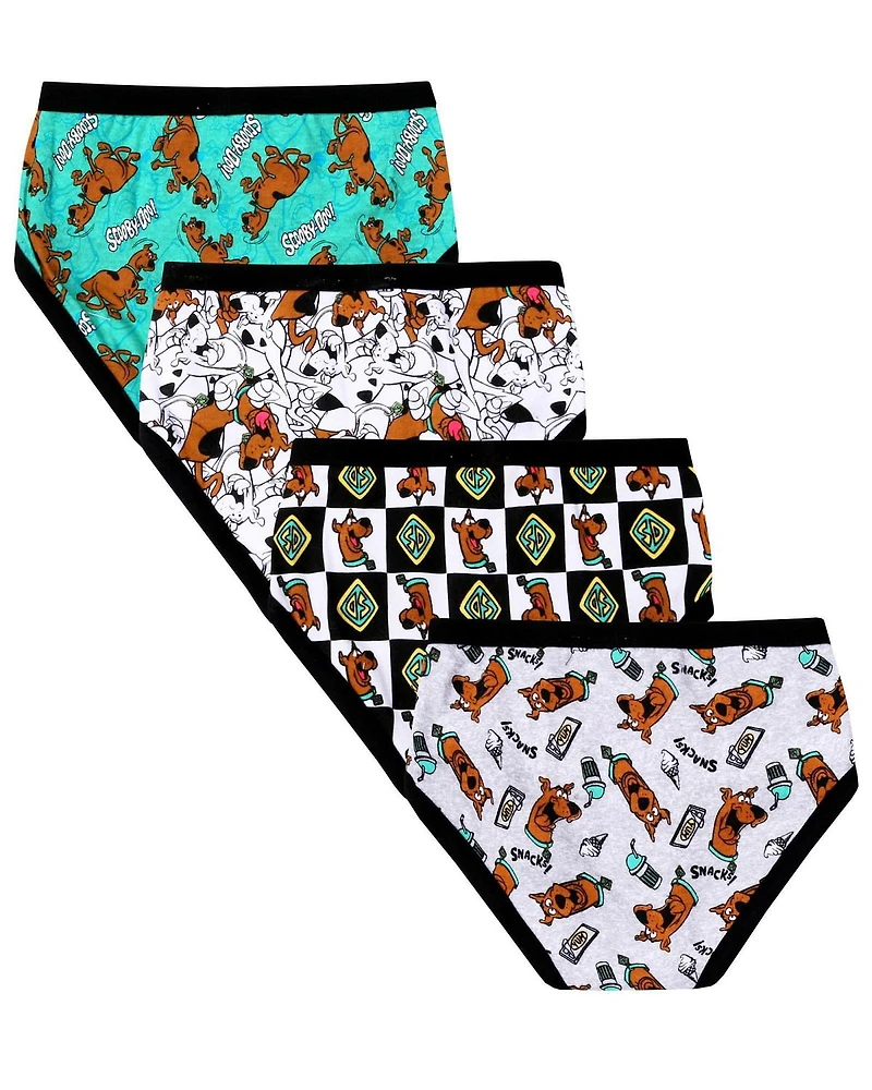 Boys 4 pack Scooby-Doo underwear