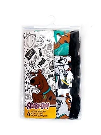 Boys 4 pack Scooby-Doo underwear
