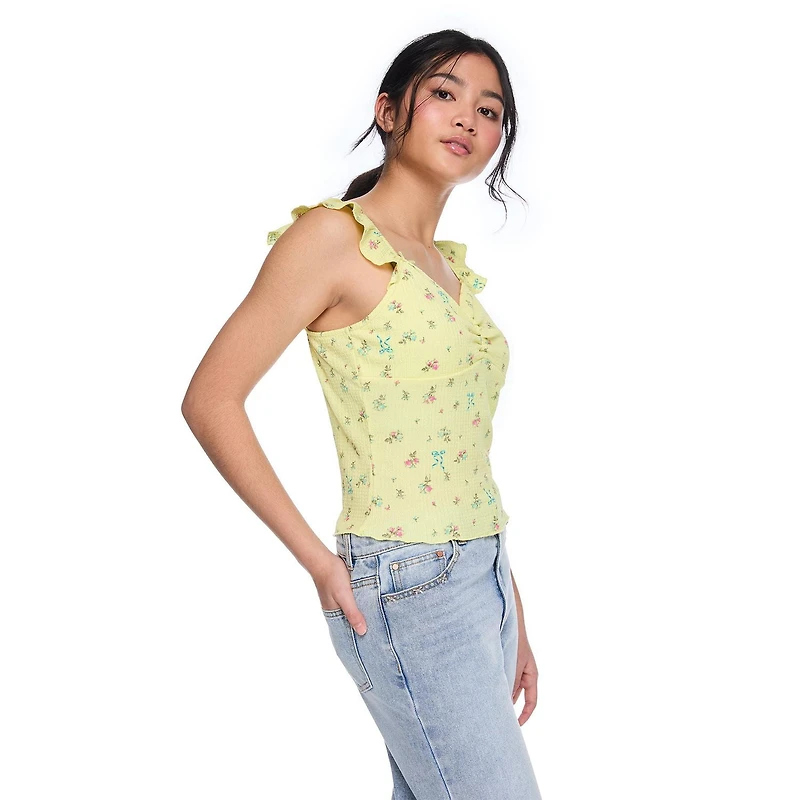 Haut à manches évasées et imprimé sur l’ensemble My Sister’s Closet pour filles