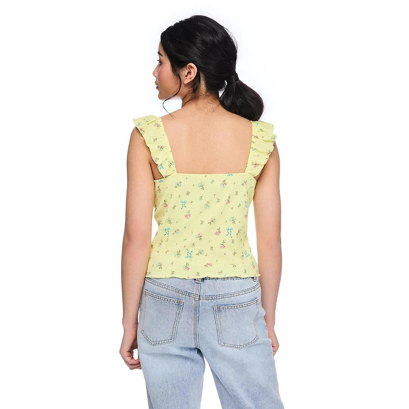 Haut à manches évasées et imprimé sur l’ensemble My Sister’s Closet pour filles