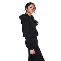 My Sister's Closet Girls' Long Sleeve Bubble Hem Hoodie