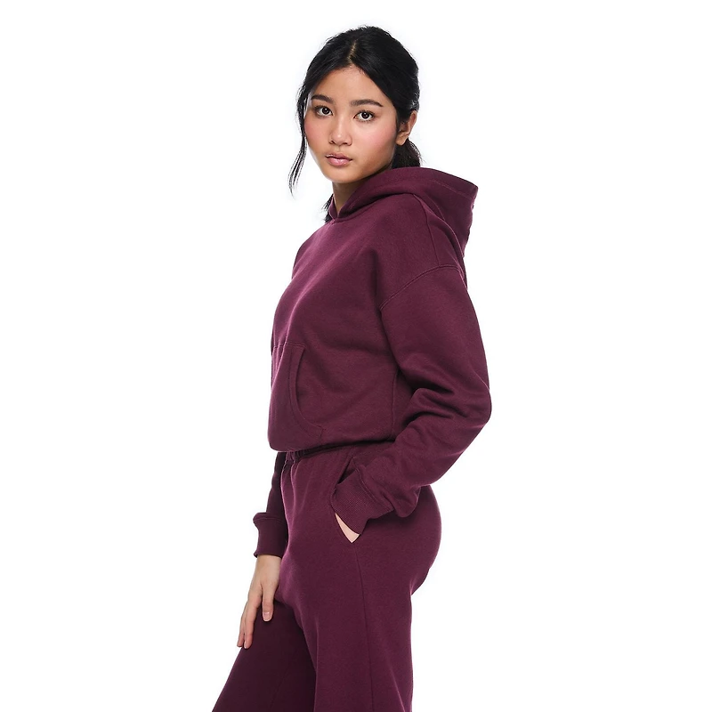 My Sister's Closet Girls' Long Sleeve Bubble Hem Hoodie