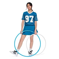 My Sister's Closet Girls' 2-Piece Oversized Cropped Athletic Top