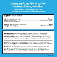 Children's Advil Dye Free Blue Raspberry Suspension