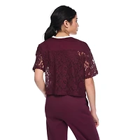 Haut écourté sport surdimensionné 2 pièces My Sister’s Closet pour filles