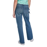 My Sister's Closet Girls' Wide Leg Bow Jean