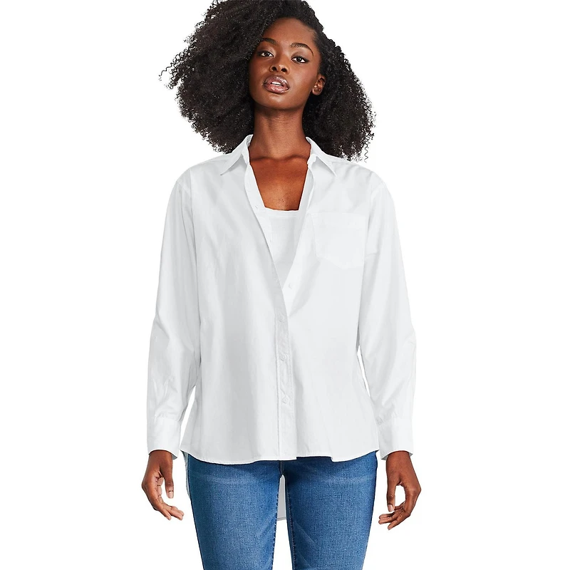 Chemise en popeline George pour femmes Tailles TP–TTG