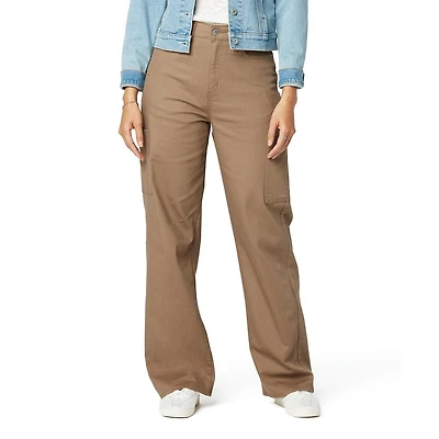 Levi Strauss Signature.MC Jean taille haute ample droit pratico pour femme