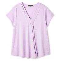 Lane Bryant Women's Plus Pleated Top
