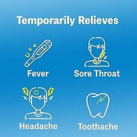 Junior Strength Advil Pain Reliever and Fever Reducer Ibuprofen Chewable Tablets, Grape, 40 Count, 40 count