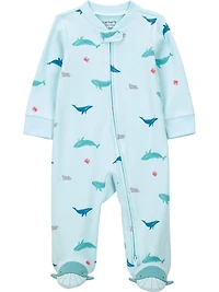 Carter's Child of Mine IB Sleep and Play - Blue Whale 