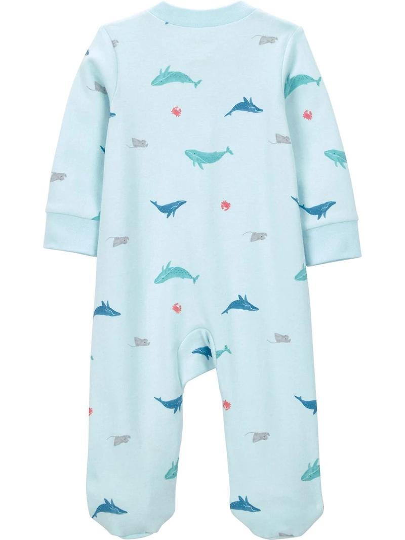 Carter's Child of Mine Gar Dormir et jouer - Baleine bleue